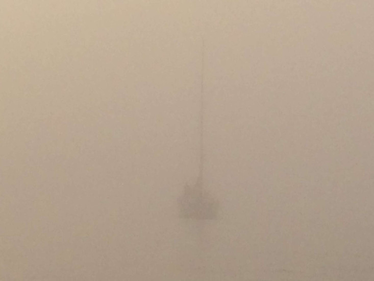 Dans le chenal de l'Aberwrac'h