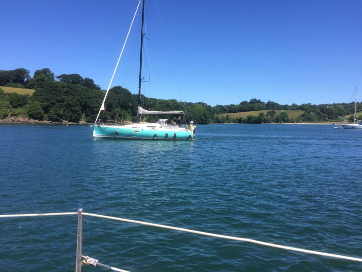 Dranga, arrivée à Mylor Yacht Harbour