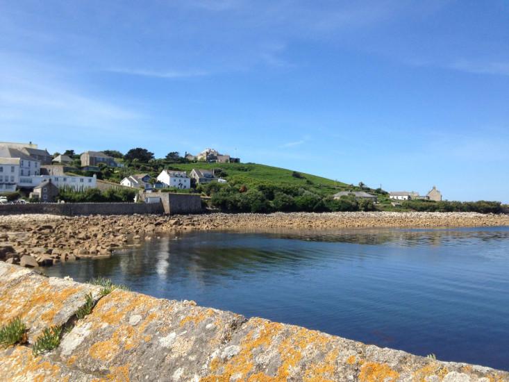 Premiers pas à Porth Cressa, St Mary's